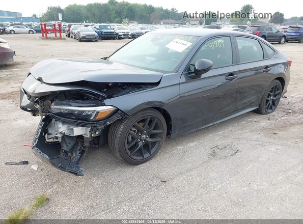 2HGFE2F52SH572990 2025 HONDA CIVIC Gray Przód lewy