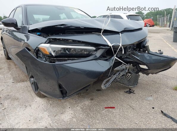 2HGFE2F52SH572990 2025 HONDA CIVIC Gray Widok z przodu