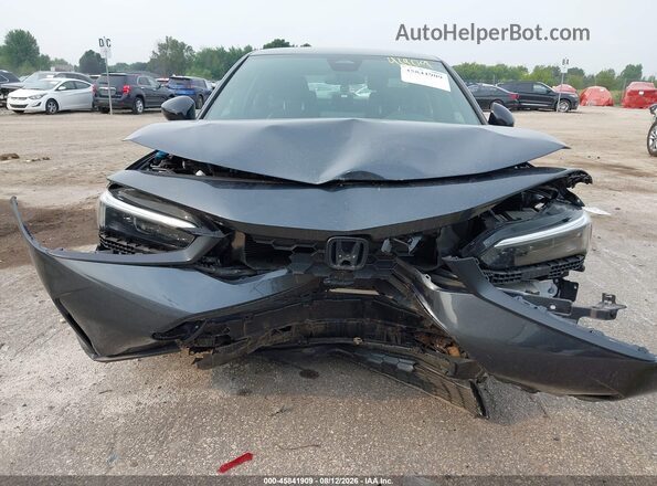 2HGFE2F52SH572990 2025 HONDA CIVIC Gray Widok wnętrza z tyłu