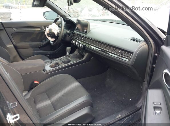 2HGFE2F52SH572990 2025 HONDA CIVIC Gray Widok wnętrza z przodu
