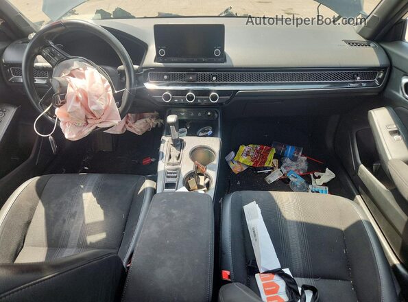 2HGFE2F52SH576683 2025 HONDA CIVIC Gray Вид панелі приладів