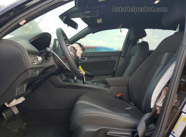 2HGFE2F52TH550750 2026 HONDA CIVIC Black Вид салону спереду