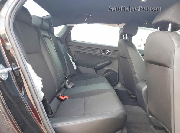 2HGFE2F52TH550750 2026 HONDA CIVIC Black Вид задніх сидінь