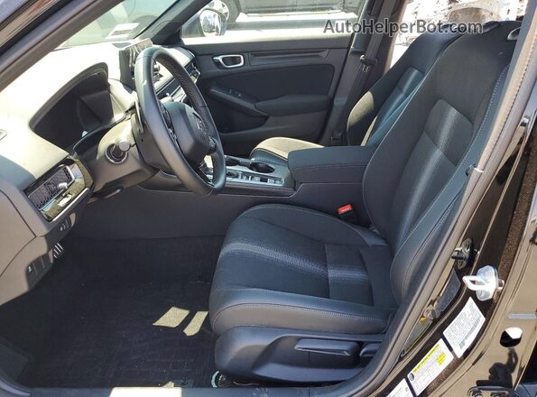 2HGFE2F52TH554118 2026 HONDA CIVIC Black Front interior view