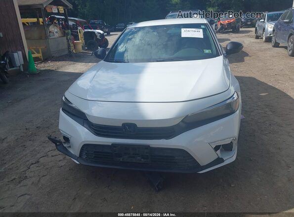 2HGFE2F53NH501401 2022 HONDA CIVIC White Սալոնի հետևի տեսք