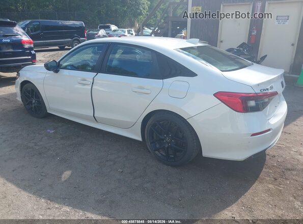 2HGFE2F53NH501401 2022 HONDA CIVIC White Հետևի ձախ