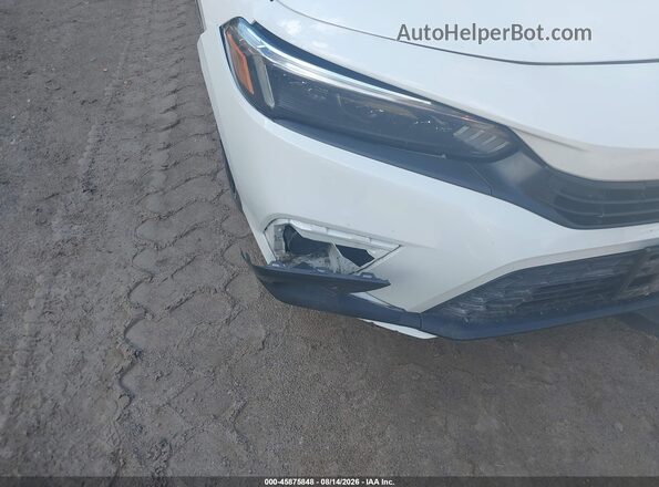 2HGFE2F53NH501401 2022 HONDA CIVIC White Դիմացի տեսք