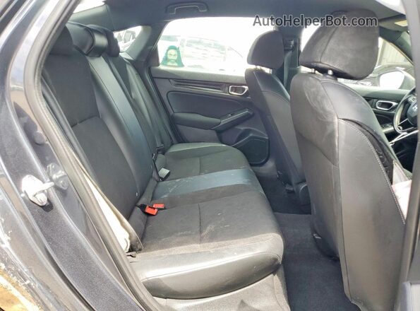 2HGFE2F53NH519168 2022 HONDA CIVIC Charcoal Вид задніх сидінь