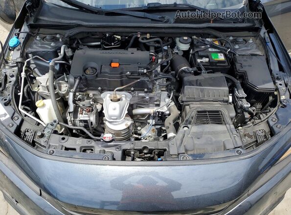 2HGFE2F53NH519168 2022 HONDA CIVIC Charcoal Вид задньої частини салону