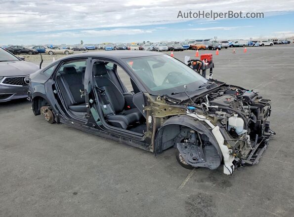 2HGFE2F53NH524824 2022 HONDA CIVIC Black Передня права чверть