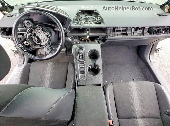2HGFE2F53NH524824 2022 HONDA CIVIC Black Вид панелі приладів