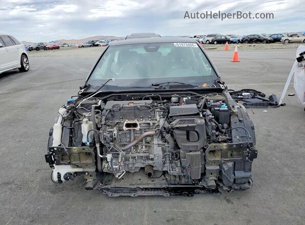 2HGFE2F53NH524824 2022 HONDA CIVIC Black Вид спереду