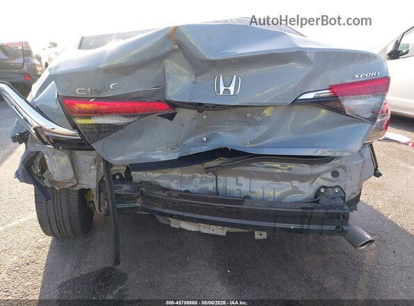 2HGFE2F53NH571075 2022 HONDA CIVIC Gray Front view