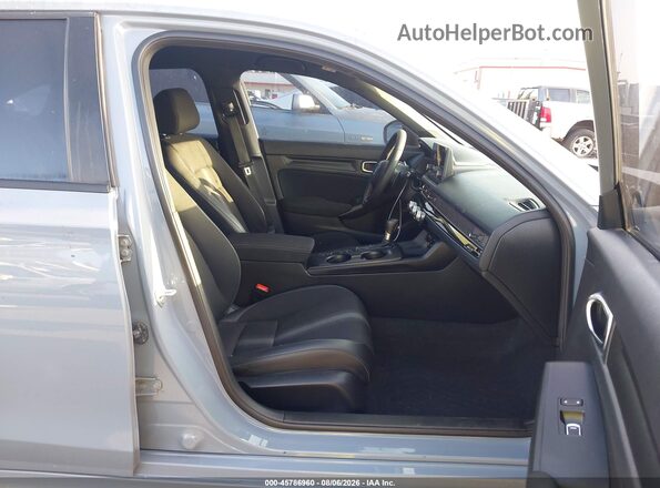 2HGFE2F53NH571075 2022 HONDA CIVIC Gray Front interior view