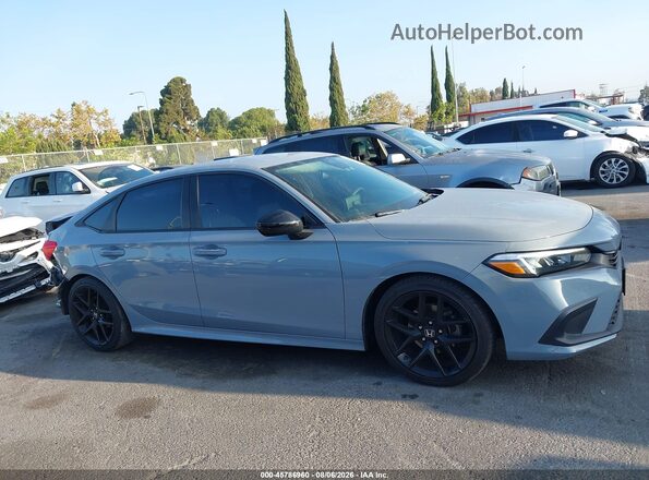 2HGFE2F53NH571075 2022 HONDA CIVIC Gray 360 interior view