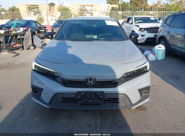 2HGFE2F53NH571075 2022 HONDA CIVIC Gray Rear interior view