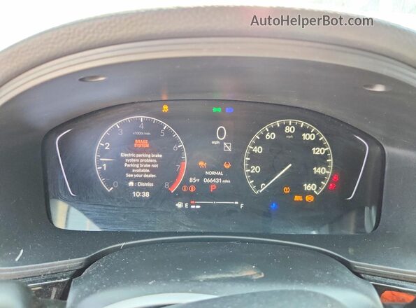 2HGFE2F53NH583355 2022 HONDA CIVIC White Widok zestawu wskaźników