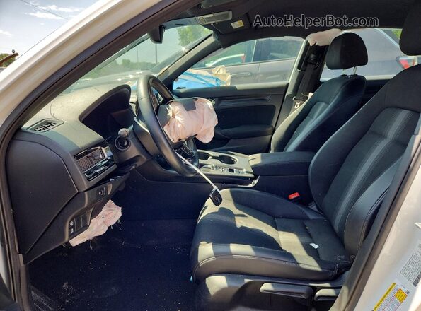 2HGFE2F53NH583355 2022 HONDA CIVIC White Widok wnętrza z przodu