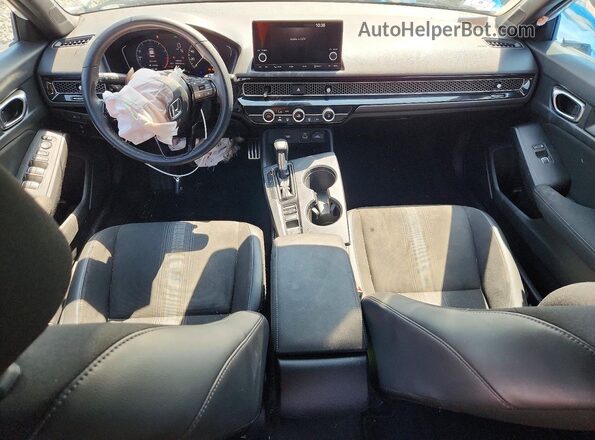 2HGFE2F53NH583355 2022 HONDA CIVIC White Widok deski rozdzielczej