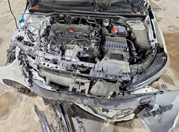 2HGFE2F53NH583355 2022 HONDA CIVIC White Widok wnętrza z tyłu