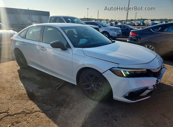 2HGFE2F53NH609307 2022 HONDA CIVIC Белый Передняя правая четверть