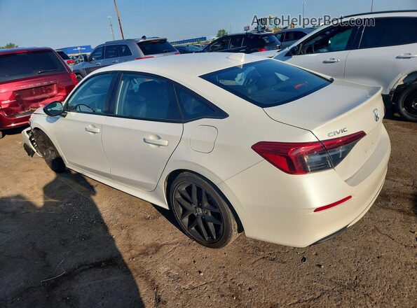 2HGFE2F53NH609307 2022 HONDA CIVIC Белый Задняя левая четверть
