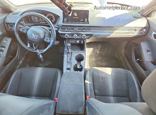 2HGFE2F53PH508951 2023 HONDA CIVIC Black Вид панелі приладів
