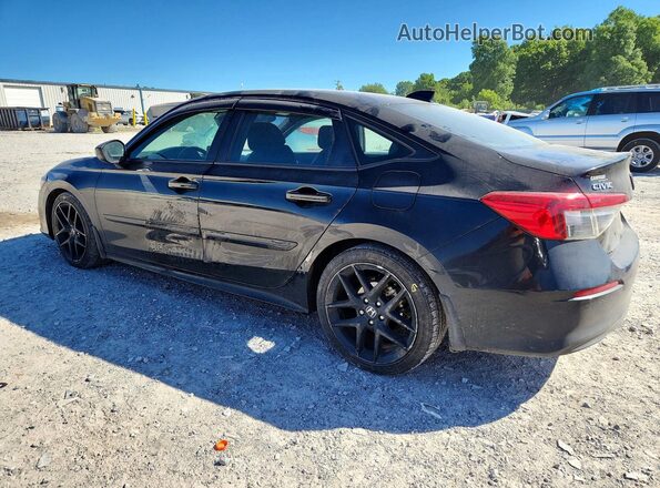 2HGFE2F53PH508951 2023 HONDA CIVIC Black Задня ліва чверть