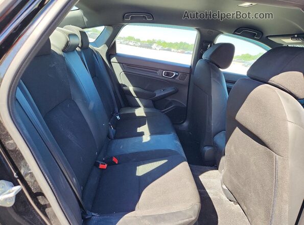 2HGFE2F53PH508951 2023 HONDA CIVIC Black Вид задніх сидінь
