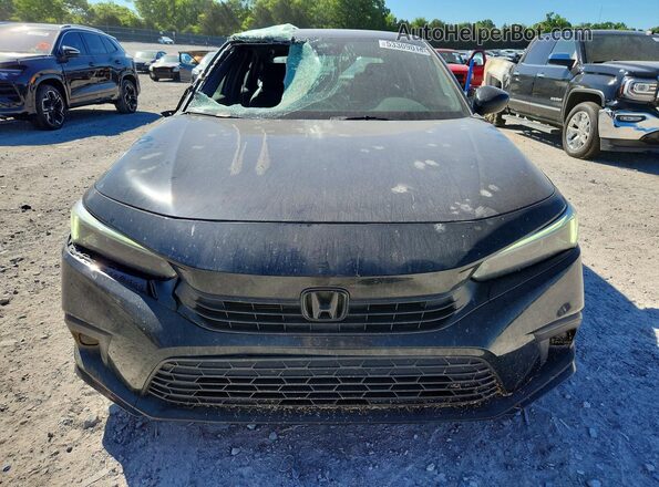 2HGFE2F53PH508951 2023 HONDA CIVIC Black Вид спереду