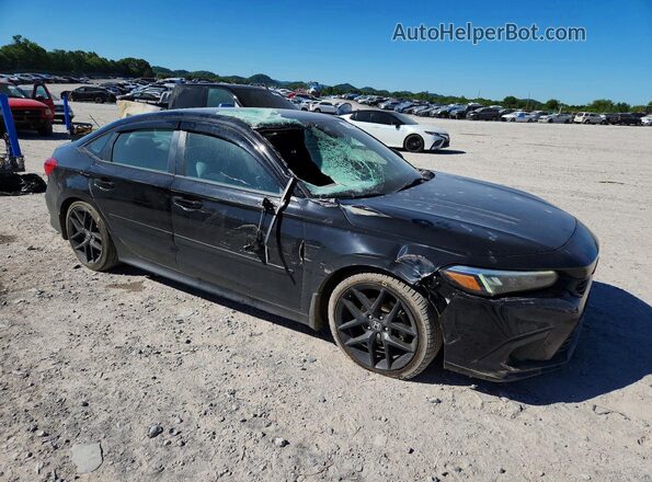 2HGFE2F53PH508951 2023 HONDA CIVIC Black Передня права чверть