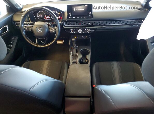 2HGFE2F53PH509968 2023 HONDA CIVIC White Widok deski rozdzielczej