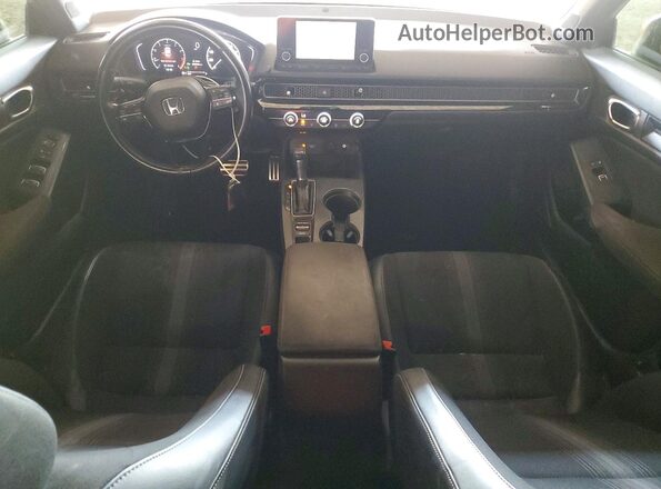 2HGFE2F53PH510053 2023 HONDA CIVIC Silver Dashboard view