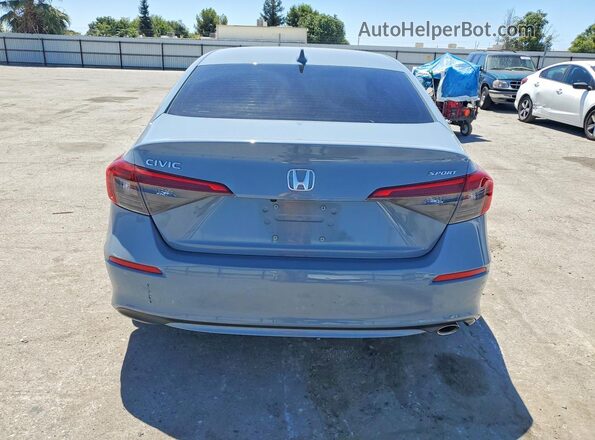 2HGFE2F53PH527256 2023 HONDA CIVIC Blue Հետևի տեսք