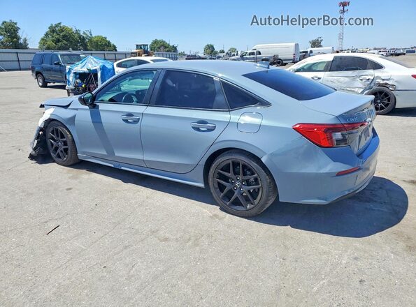 2HGFE2F53PH527256 2023 HONDA CIVIC Blue Հետևի ձախ