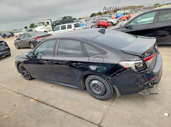 2HGFE2F53PH533462 2023 HONDA CIVIC Black Rear left