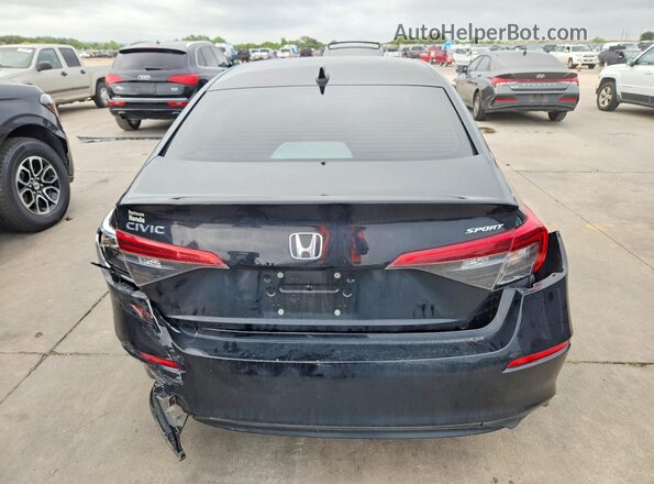 2HGFE2F53PH533462 2023 HONDA CIVIC Black Rear view