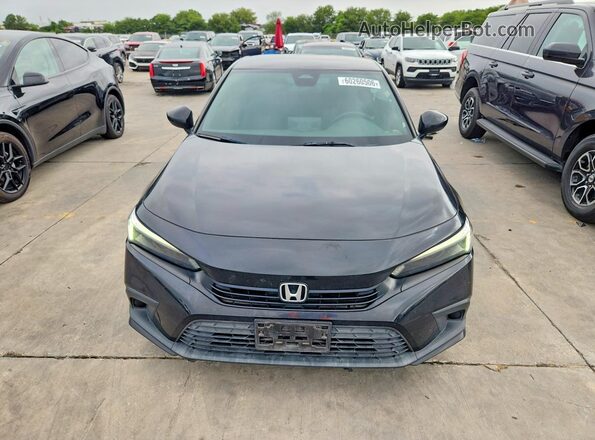 2HGFE2F53PH533462 2023 HONDA CIVIC Black Front view