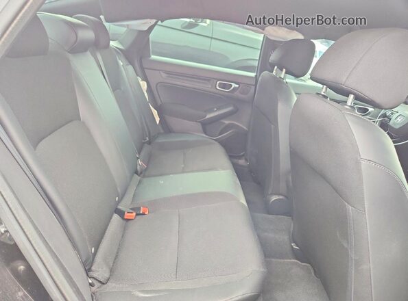 2HGFE2F53PH533462 2023 HONDA CIVIC Black Rear seats view