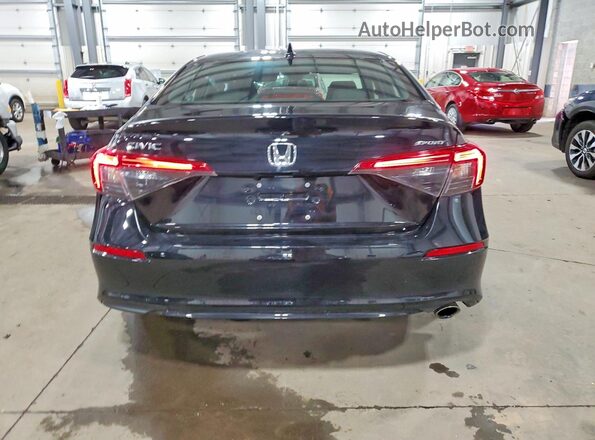 2HGFE2F53PH549094 2023 HONDA CIVIC Black Vista trasera