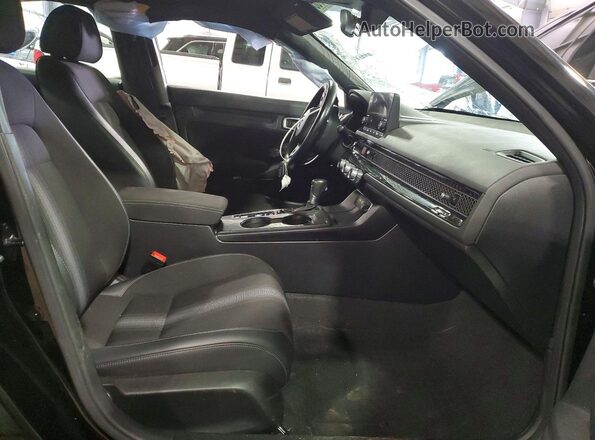 2HGFE2F53PH549094 2023 HONDA CIVIC Black Vista interior delantera