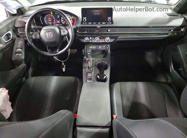 2HGFE2F53PH549094 2023 HONDA CIVIC Black Vista del salpicadero
