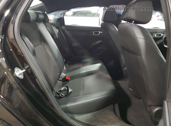 2HGFE2F53PH549094 2023 HONDA CIVIC Black Vista de los asientos traseros