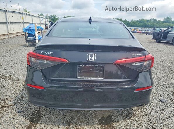2HGFE2F53RH500075 2024 HONDA CIVIC Black უკანა ხედი