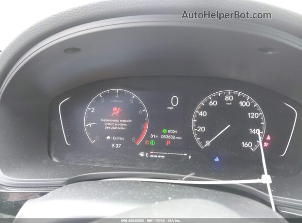 2HGFE2F53RH554055 2024 HONDA CIVIC Red Widok tylnych siedzeń