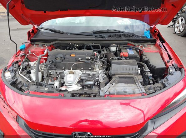 2HGFE2F53RH554055 2024 HONDA CIVIC Red Widok z tyłu