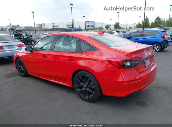 2HGFE2F53RH554055 2024 HONDA CIVIC Red 