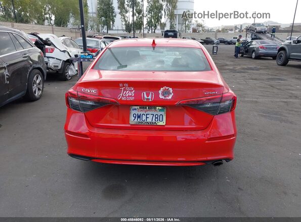 2HGFE2F53RH554055 2024 HONDA CIVIC Red 