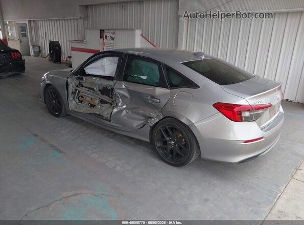 2HGFE2F53RH562995 2024 HONDA CIVIC Silver უკანა მარცხენა