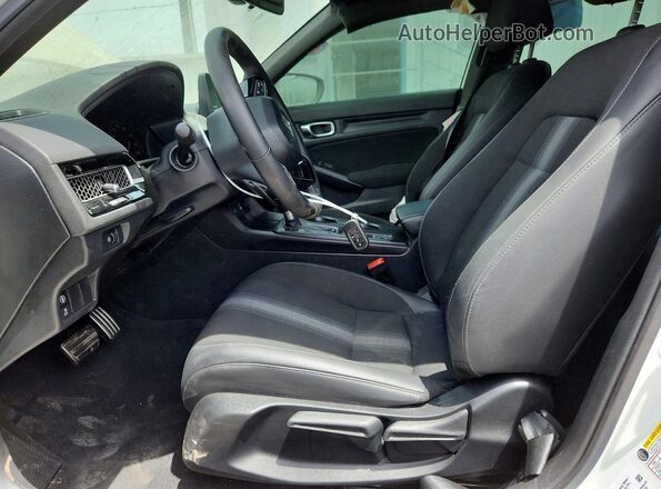 2HGFE2F53RH568148 2024 HONDA CIVIC White Front interior view